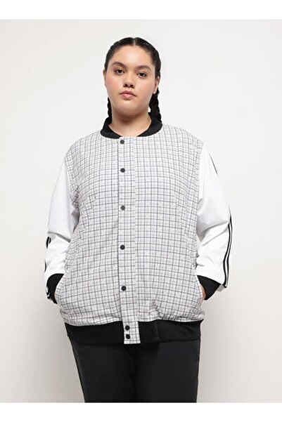 Zaecy Reversible Bomber Jacket – Black & White