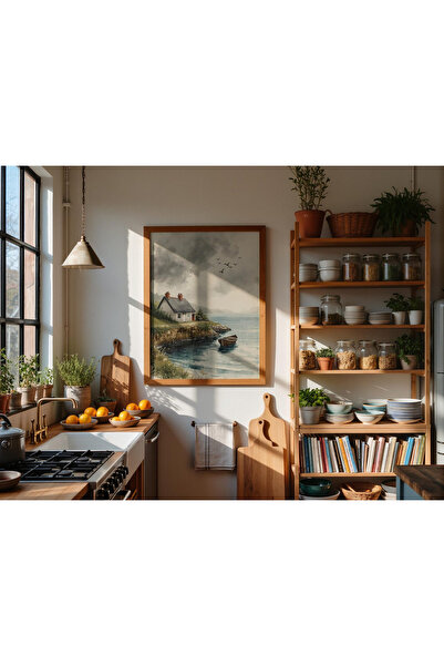 woodhomeworks Επιτραπέζιο διακοσμητικό γραφείου One Piece Living Room, με θέμ...