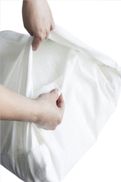 Divanev 6 Pieces of White Flapboards Inner Pillowcase 60X80 cm