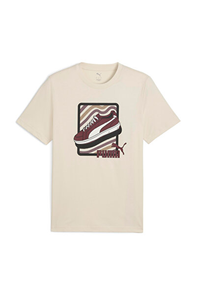 Puma Graphic Men's Cream T-Shirt
