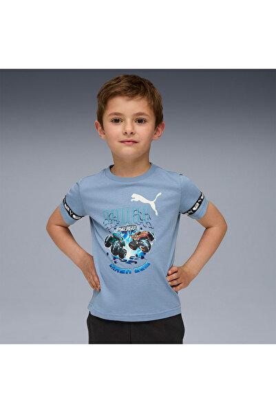 Puma X Hot Wheels plava majica za dečake