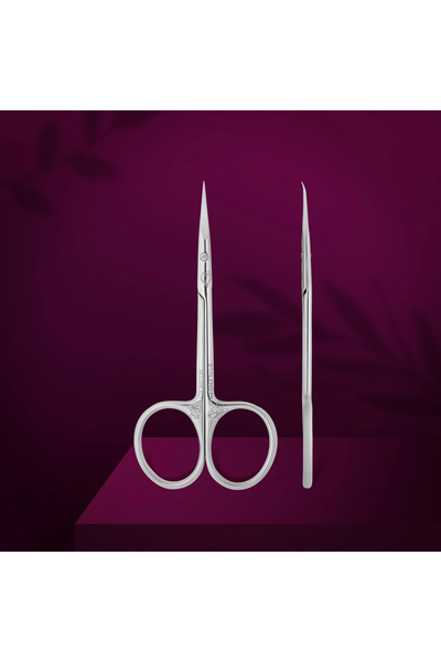 STALEKS EXCLUSIVE 23 TYPE 1 Profesyonel Kancalı Tırnak Eti Makası (Magnolia)