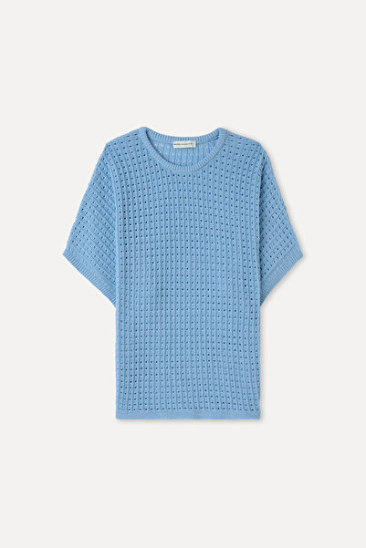 Mudo Jakarli Loose Fit Short Sleeve Sweater