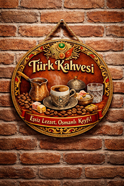 Mayeka Cafea turcească Cafea otomană Ornament decorativ pentru ușă de perete ...