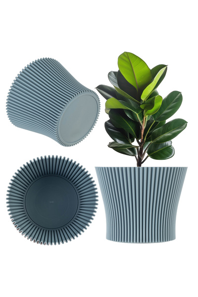 KADAX Ghiveci de flori 19cm, acoperitor pentru plante, ghiveci de flori din p...
