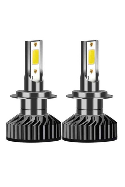 XL Set of 2 LED car bulbs F2 H7 power 100W temperature 6000K 12000 lm cold wh...