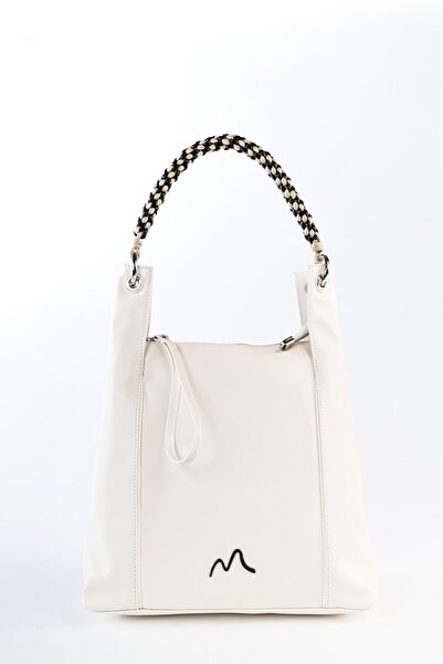 Matmazel Noriva Beyaz Kadın Omuz Çantası