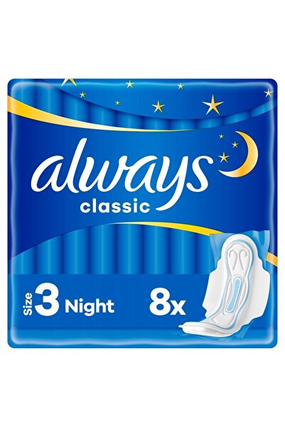 Other Absorbante Always Classic Night cu aripioare, 8 buc.