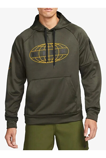 Nike DQ4840-355 Hanorac Therma-FIT Ανδρικό Φούτερ