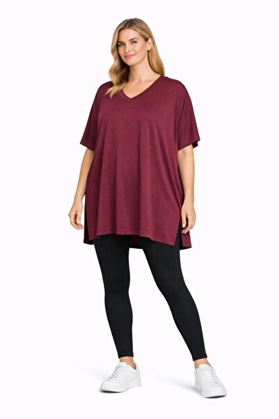 ALEXANDERGARDI Slit-Detachable Plus Size Tunic (B26-00346)