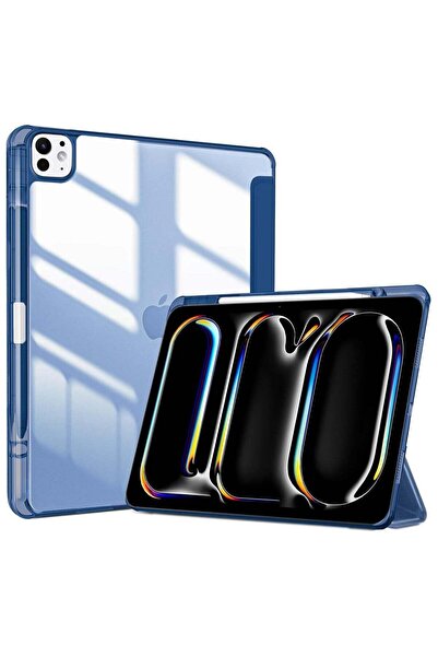 Generic T I G O iPad Pro 13 Inch Case with Pencil Holder 2024 (M4/7th Gen)