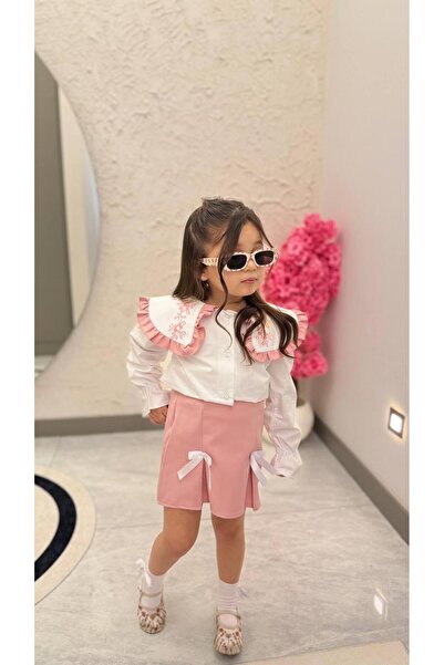 Miniminnakkidswear Costum dublu pentru fete