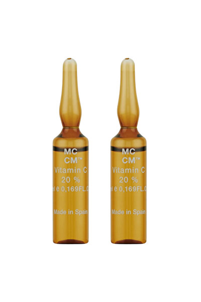 MCCM Ser Vitamina C 5 ml x 2 fiole, acid ascorbic, antioxidant, pentru toate ...