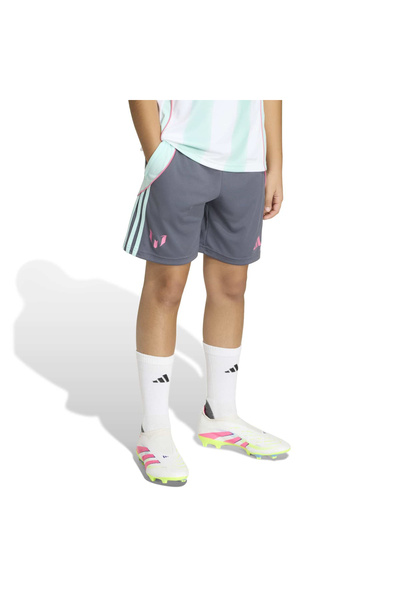 adidas Pantaloni scurți gri pentru copii Messi