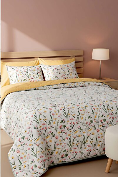 Rivaİstanbul Botanical Cotton Lu Double Quilted Piqué & Bedspread