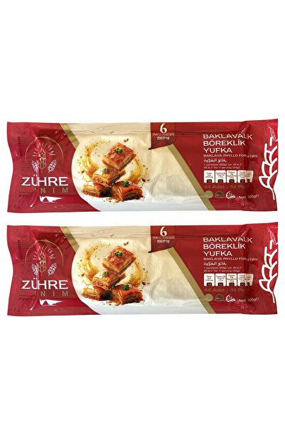 Zühre Hanım Baklavalık Böreklik Yufka 800 gr x 2 Adet