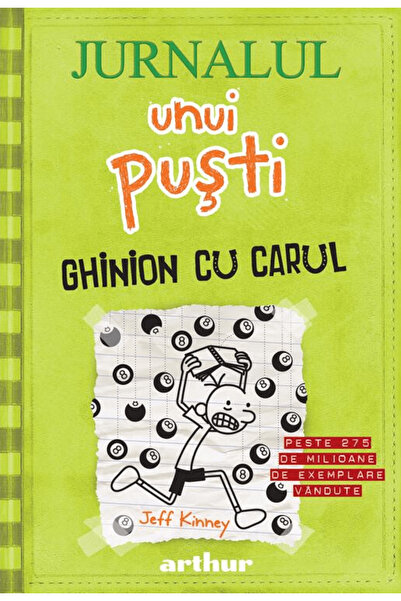 ARTHUR Diary of a Wimpy Kid 8. Bad Luck with the Cart, Jeff Kinney