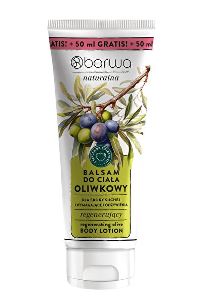 Barwa Cosmetics Balsam de corp regenerant cu ulei de masline (200 ml + 50 ml ...