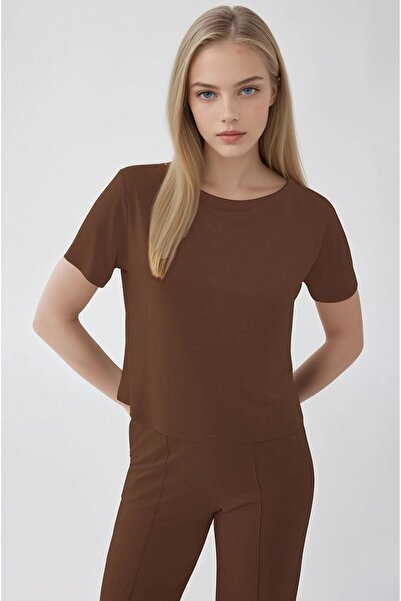 Vitrin Short Sleeve Comfortable Blouse