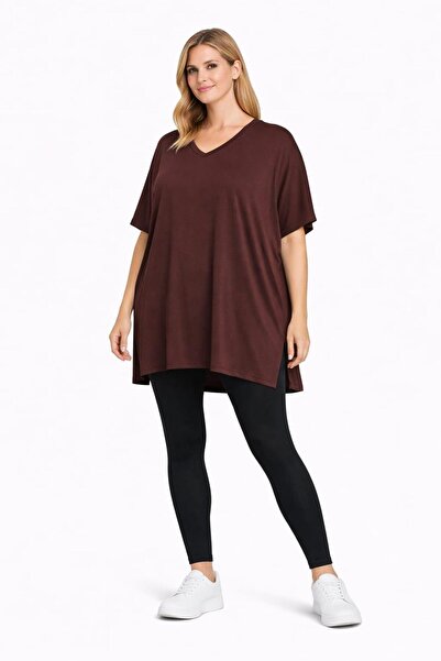 ALEXANDERGARDI Slit-Detachable Plus Size Tunic (B26-00346)
