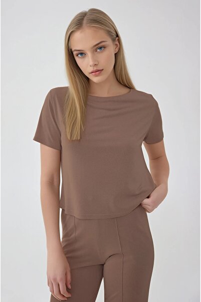 Vitrin Short Sleeve Comfortable Blouse