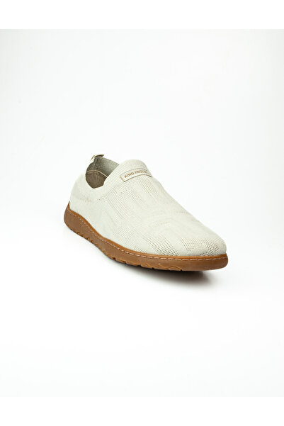 KİNG PAOLO 1338 Beige Men's Casual Shoes