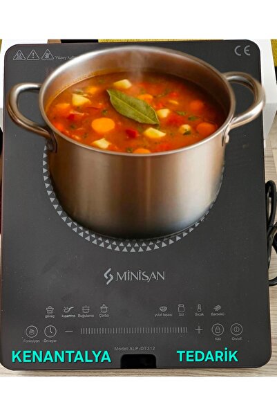 ALİBU Minisan Alp 312 Tüm Tencerelere Uyumlu Ocak