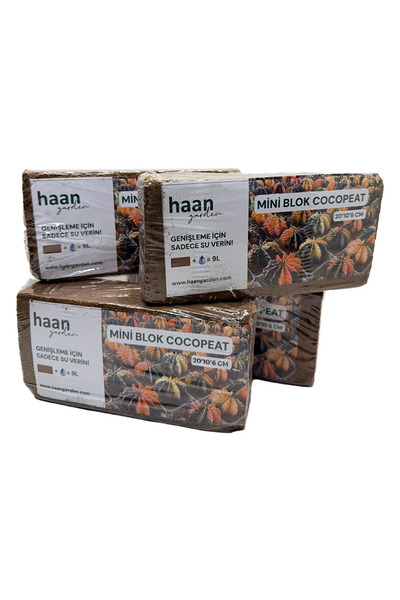 haan garden Kokopit (Cocopeat) Hindistan Cevizi Torfu 36 Litre