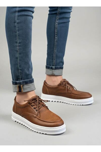 Lucy Shoes Jy-T12X Arts Lace-Up Leather Men's Casual Sports Classic Shoes Cbt...