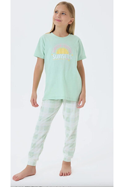 Arnetta Комплект пижама за момичета от 100% памук (с безплатни чорапи)