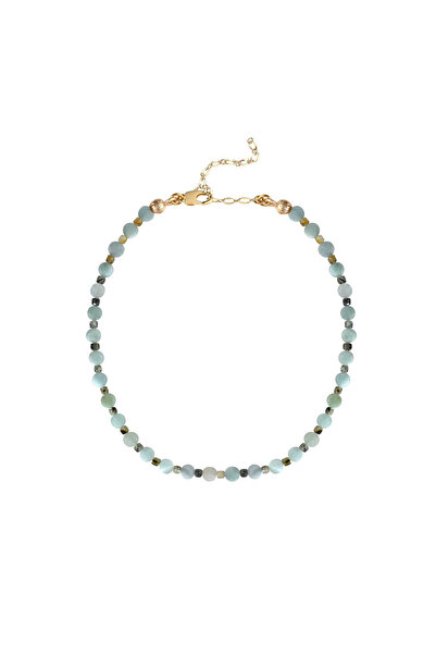 CAL'S String natural stone necklace