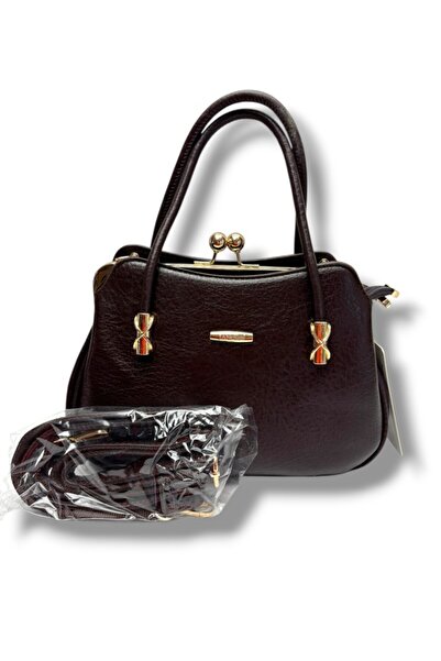 JANussi 2013-26 Έκδοση Δερμάτινο Γυναικεία με λουράκια χεριών και ώμων Τσάντα