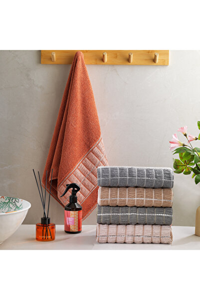 Schafer Home Polina Dobby Towel 70X140 cm 1 Piece-Tile