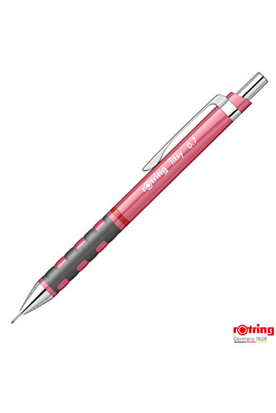Rotring Tikky 3 Sidefat Pink Mechanical Pencil 0.7mm Premium with Metal Clip ...