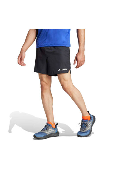 adidas Pantaloni scurți negri pentru bărbați Terrex Multi Light
