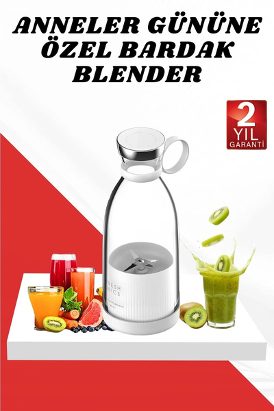 Genel Markalar Anneler Gününe Özel Hediye Bardak Blender Paslanmaz Çelik lı