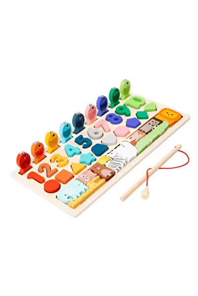 Montessori Wooden Educational Game, Logarithmic Board – Game, 3 years+