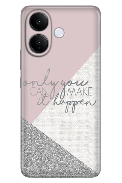Cekuonline Vivo V60 Lite 5g Compatible Case Colorful Silicone Printed Tpu Happen