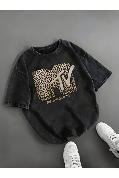 EFFRENATU Unisex Yazı Baskılı T-Shirt – Yuvarlak Yaka, Kısa Kollu, Günlük