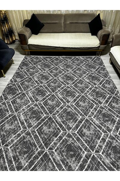 Sarar 6M² HALI ÖRTÜSÜ ANTRASİT RENK KAYMA YAPMAZ 230X330