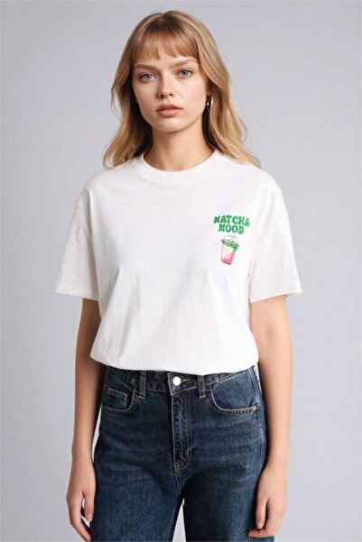 DeFacto Ženske T-shirt G2509AX/WT32 OFF WHITE