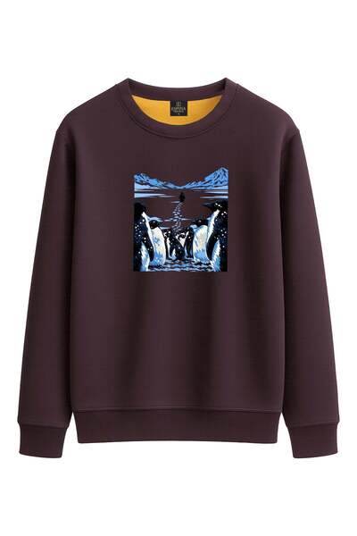 Espina Premium Penguin Printed Sweatshirt