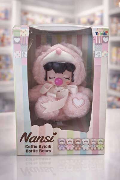 Pofika Nanci Sürpriz Anahtarlık Coffie Bears Şefaf Kutulu Labubu Yeni Trend S...