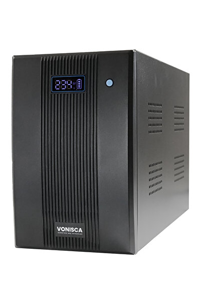 VONISCA KESİNTİSİZ GÜÇ KAYNAKLARI D-1500 1500VA LCD Kesintisiz Güç Kaynağı Li...