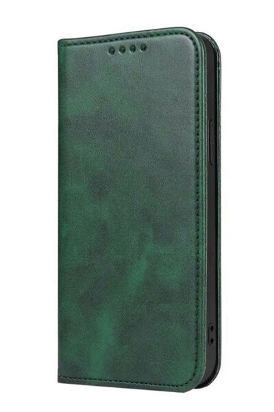 VERTEK Elegant Book Case for Samsung Galaxy A36, Magnetic Closure, Green