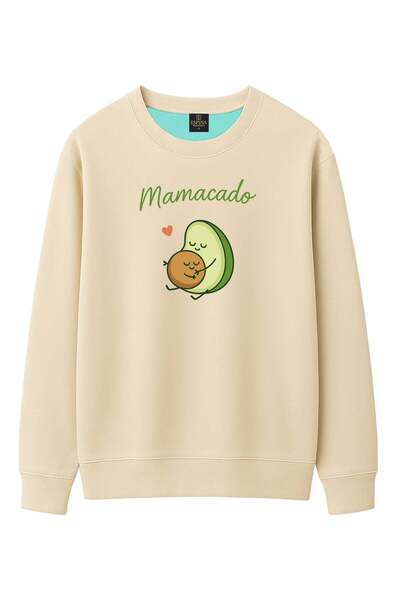 Espina Premium Regular Mamacado Printed Sweatshirt