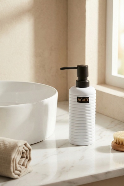 ACAR Marissa dozator za tečni sapun, beli - 320 ml