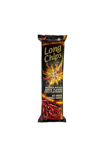 long chips رقائق البطاطس بنكهة الفلفل الحار 75 جرام