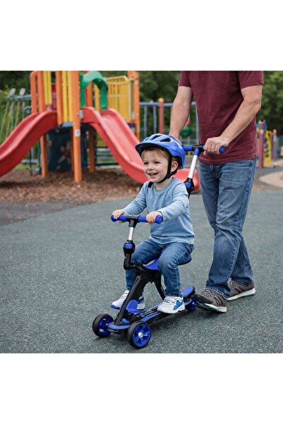 NUNU COOLWHEELS 3’ü 1 Arada Çocuk Scooter | Oturaklı | Ebeveyn Kontrollü | 3 ...