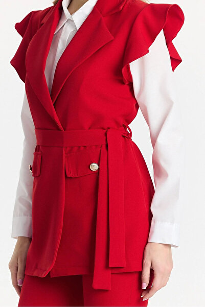 MADAME MELEK Bottom Top Triple Suit Spanish Pants Vest Shirt Suit